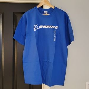 Cobalt Blue Boeing T-Shirt - Size XL